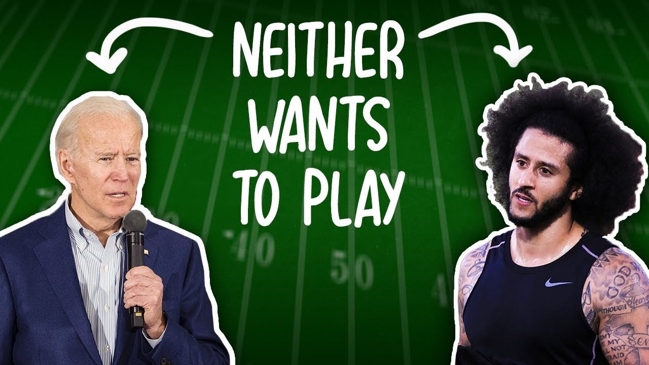 With Bernie Sanders leading, is Joe Biden the Colin Kaepernick of this 2020 Democratic race?