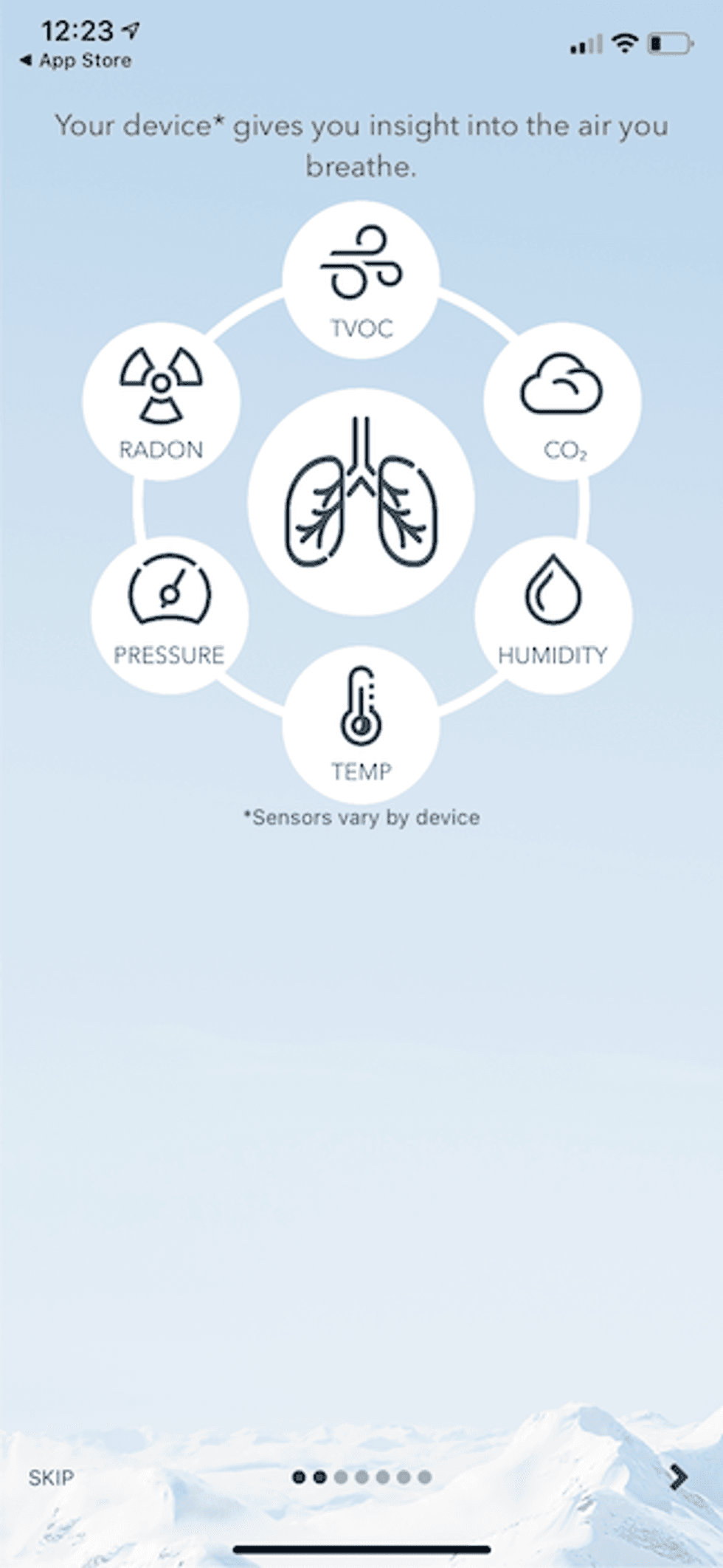 Airthings Wave Mini Smart Indoor Air Quality Monitor Review Gearbrain