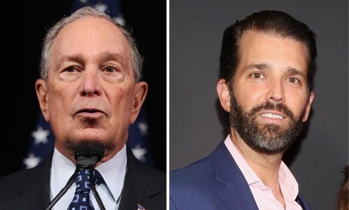Don Jr. Tried to Go After Mike Bloomberg as 'Racist' and It Backfired Spectacularly
