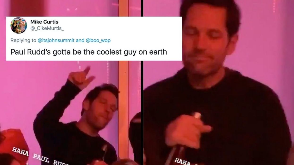 Paul Rudd Was Caught On Video Totally Plastered And Dancing At A Club, And The Internet Is Totally Feeling It