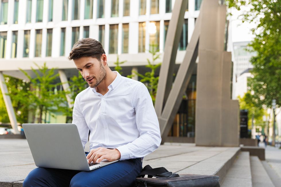 Professional man adds technical skills to his resume instead of fluff