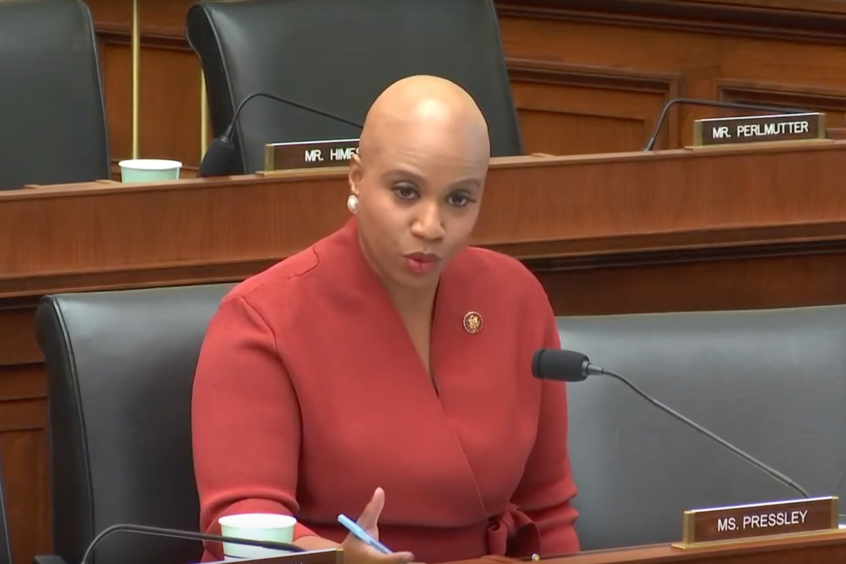 Rep. Ayanna Pressley Learns The Fed Chair Some Black History, How To Mic-Drop