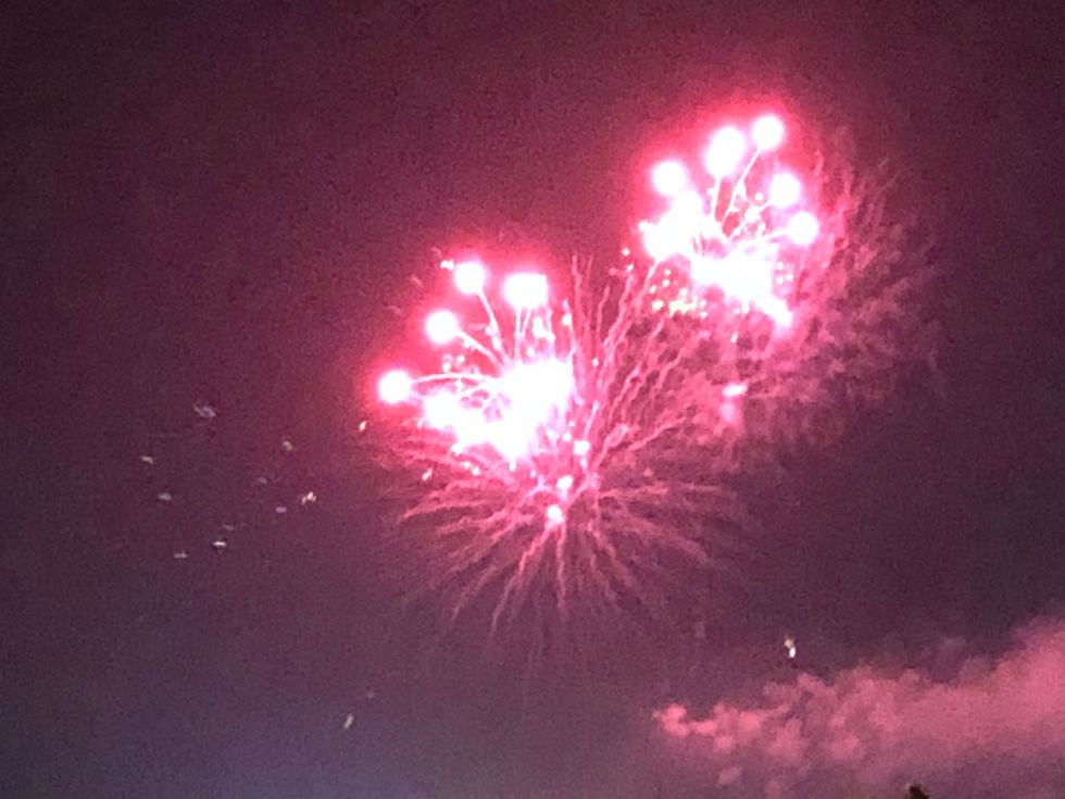 Fireworks at JSU. 