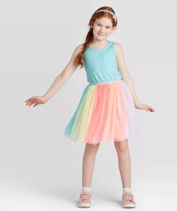 target rainbow tutu