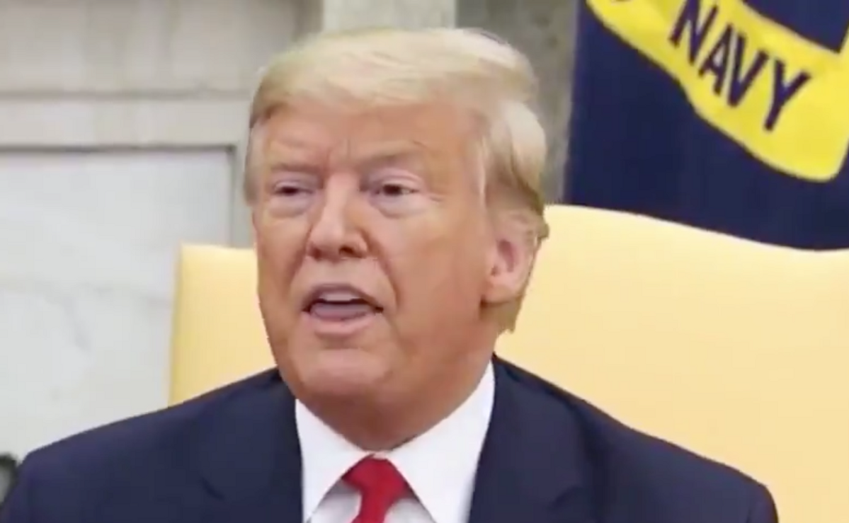 Reporter Asks Trump What Lesson He Learned From His Impeachment, and His Response Is About as Trump as It Gets