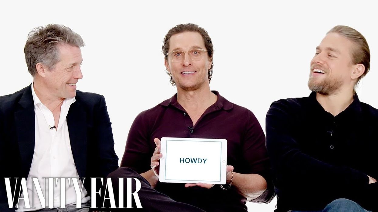 Watch Matthew McConaughey explain 'y'all,' 'fixin' to' and more Texas slang