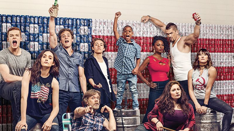The cast of TV show Shameless.