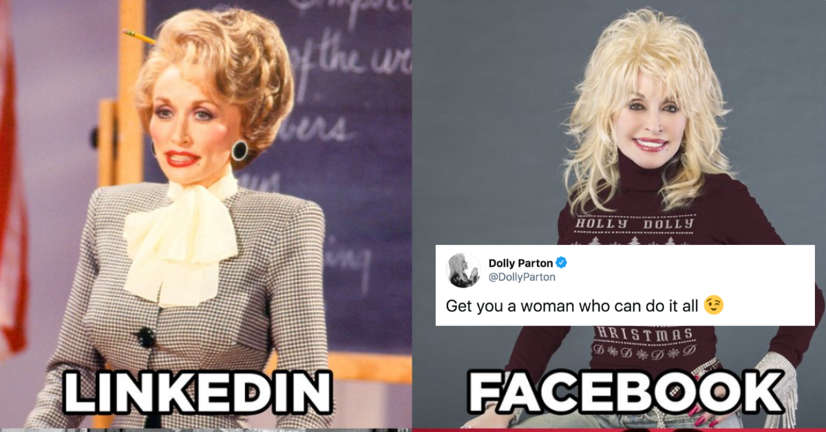 Dolly Parton Inspires Celebs To Show Off Their Various Social Media Selves With Hilarious Results