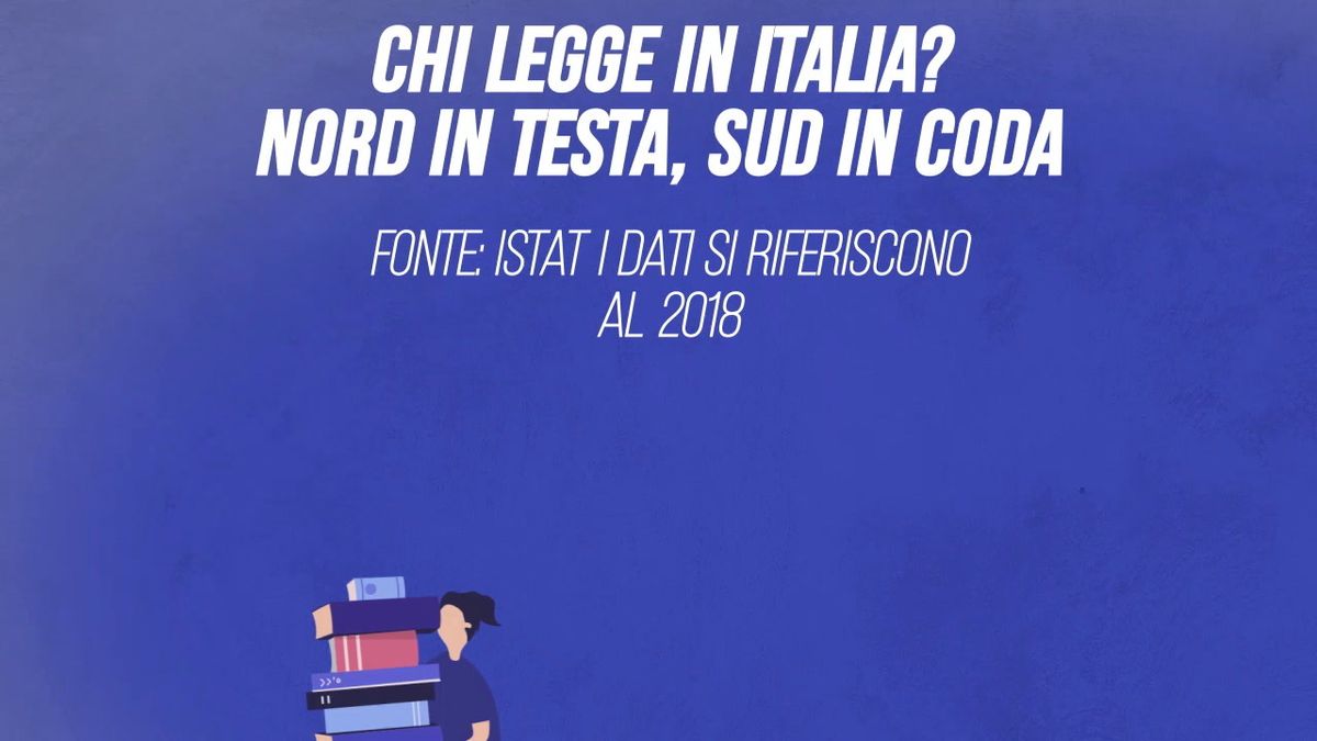 Libri, al Nord si legge più che al Sud