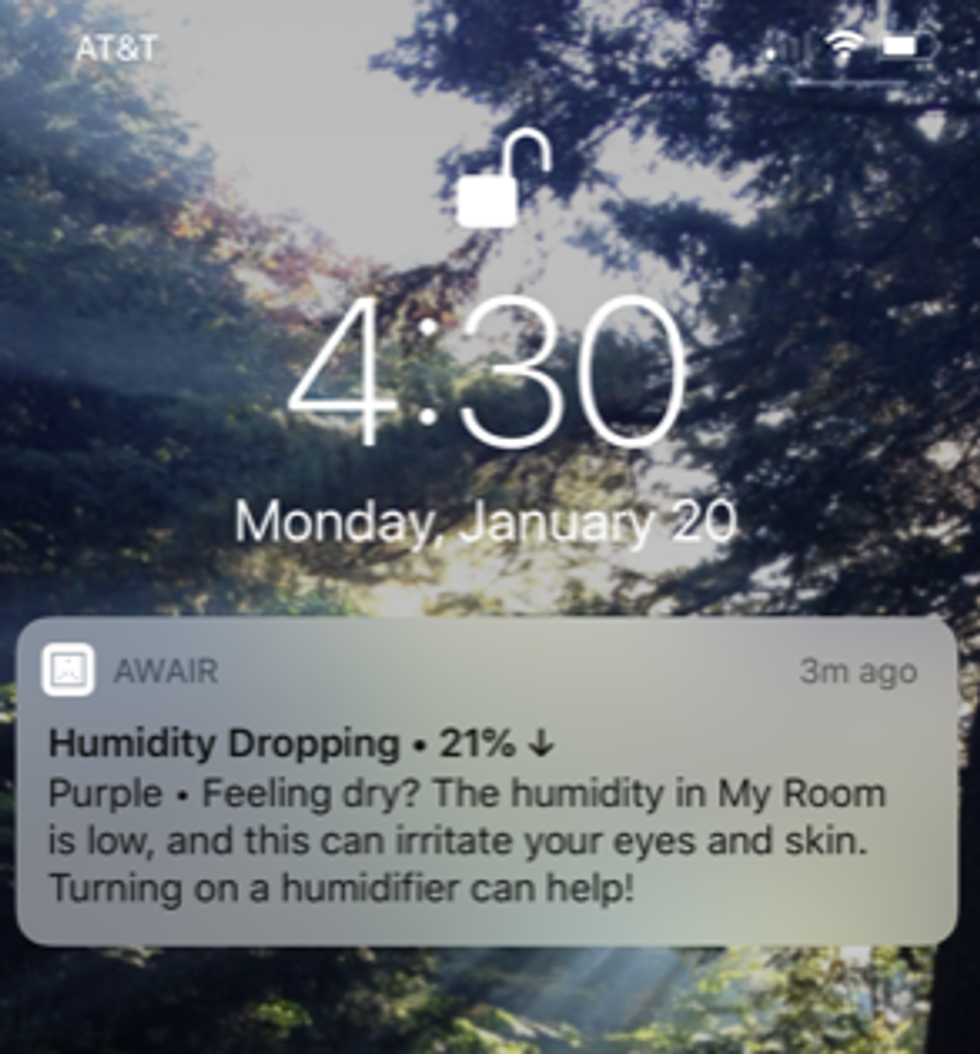 Awair Element air monitor