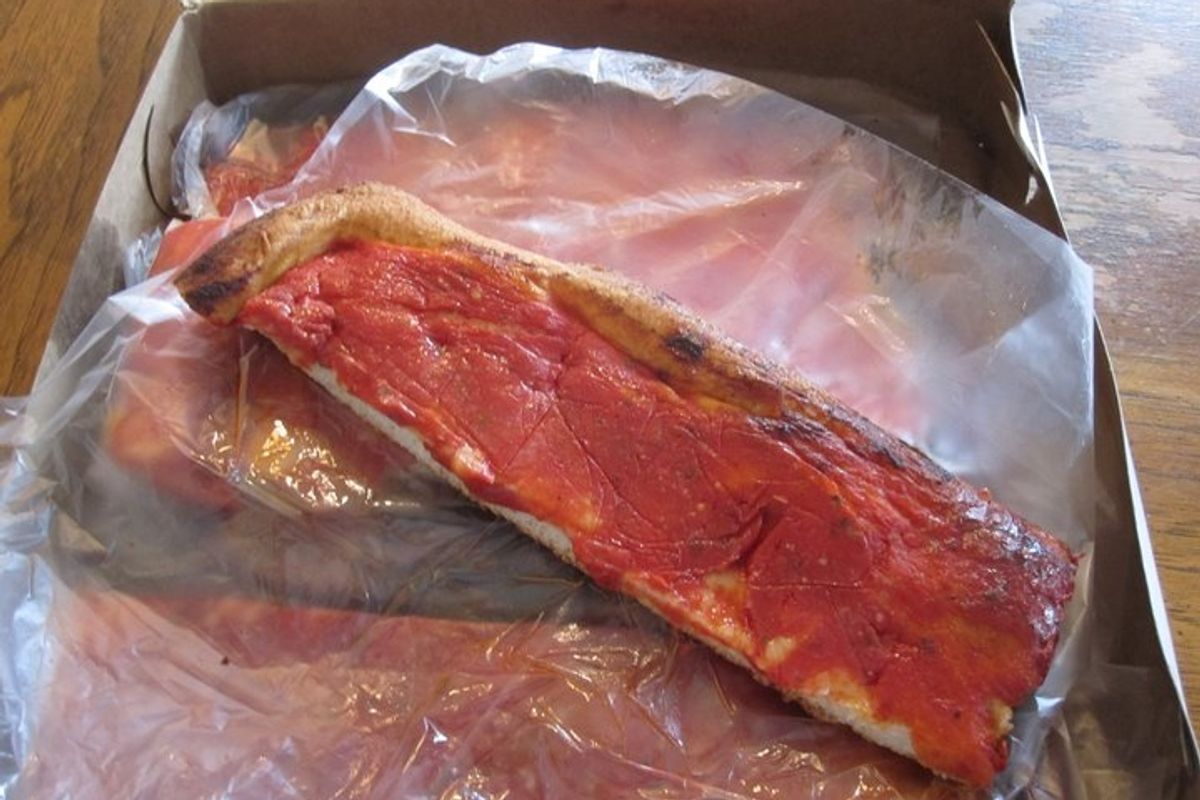 Recipe Hub: Rhode Island Pizza Strips, The Delicious Pizza You Can Serve To Your Vegan Friends