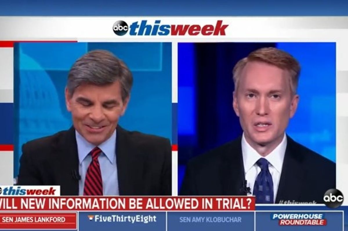 Tom Cotton, Jim Lankford Pull Sunday Lying Duty