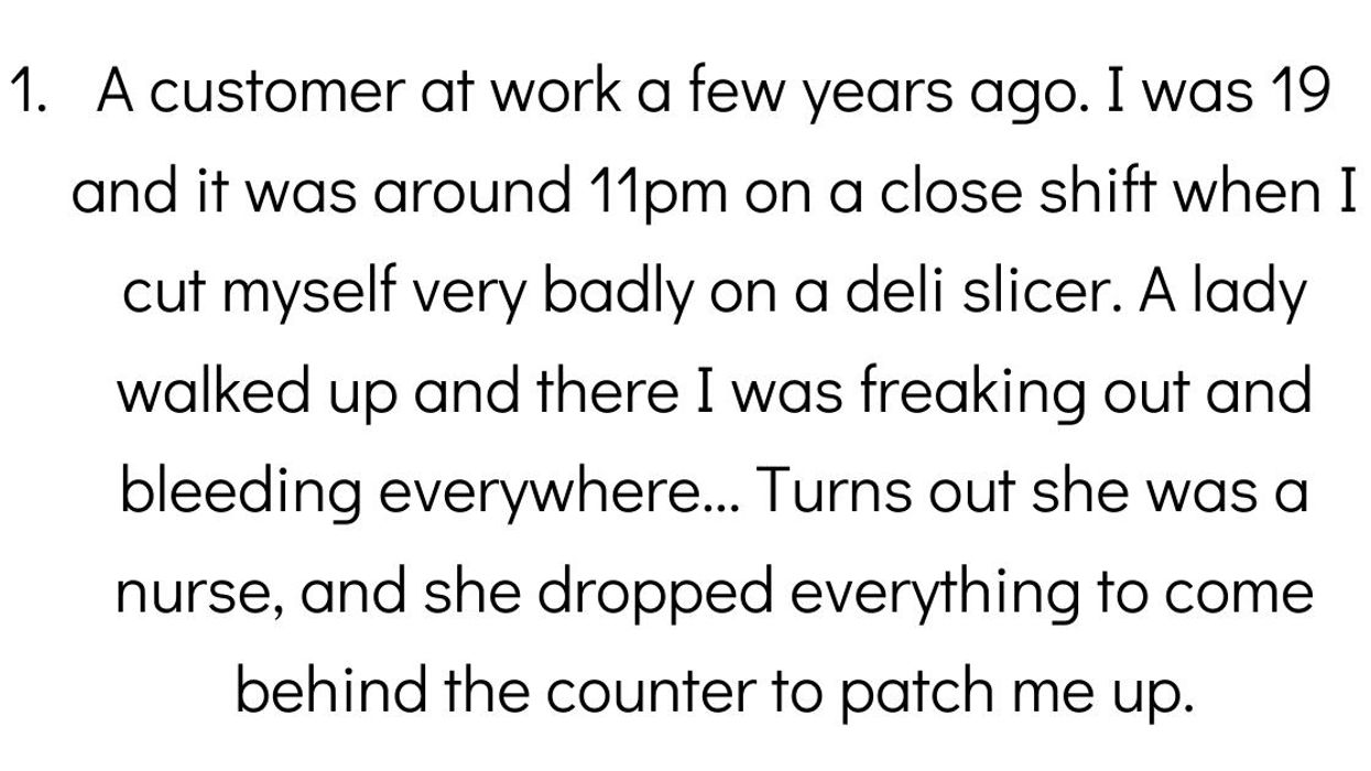 People Describe The Random Stranger They Encountered Who They'll Never Forget