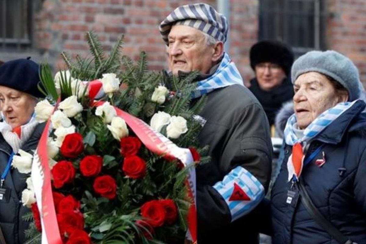 Hundreds of Auschwitz survivors return for the 75th anniversary of its liberation