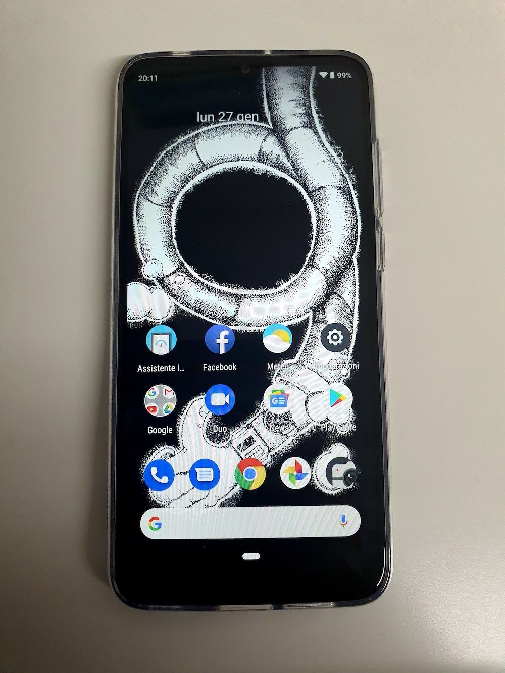 Wiko View 3 Dots in Details