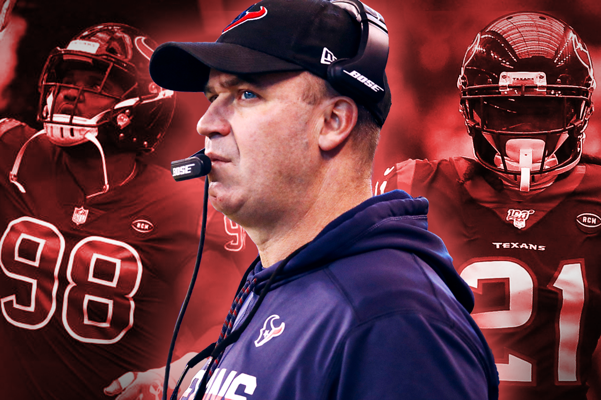 Texans D.J. Reader, Bill O'Brien, Bradley Roby