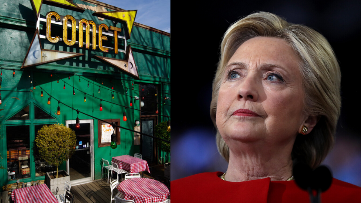 People Still Believe Hillary Clinton Was Running a Child Sex Ring Out of a Pizza Parlor--Here's Why