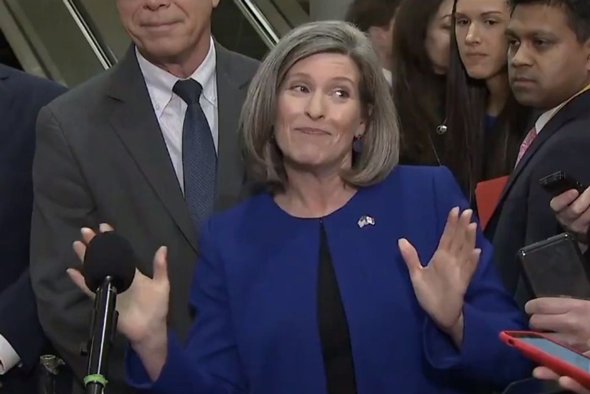 Joni Ernst, Ted Cruz, Wyoming Guy You Don't Care About Have Three-Way Impeachment Worst-Off