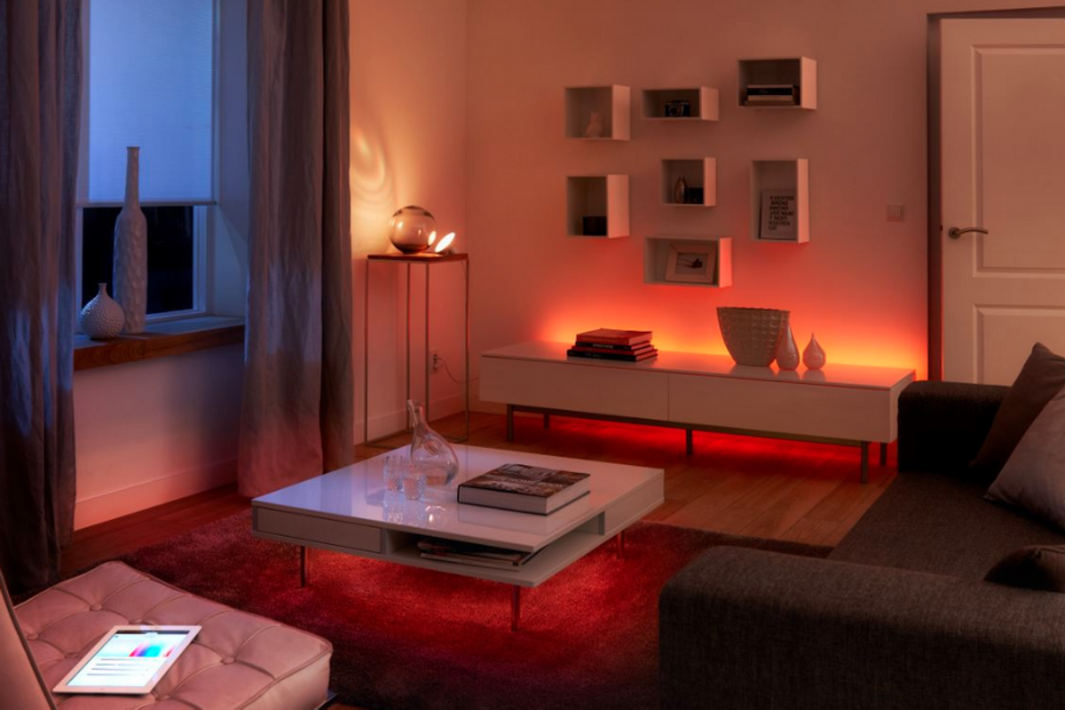 Philips Hue smart lighting