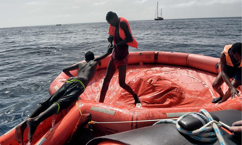 Naufragio migranti nel Mediterraneo