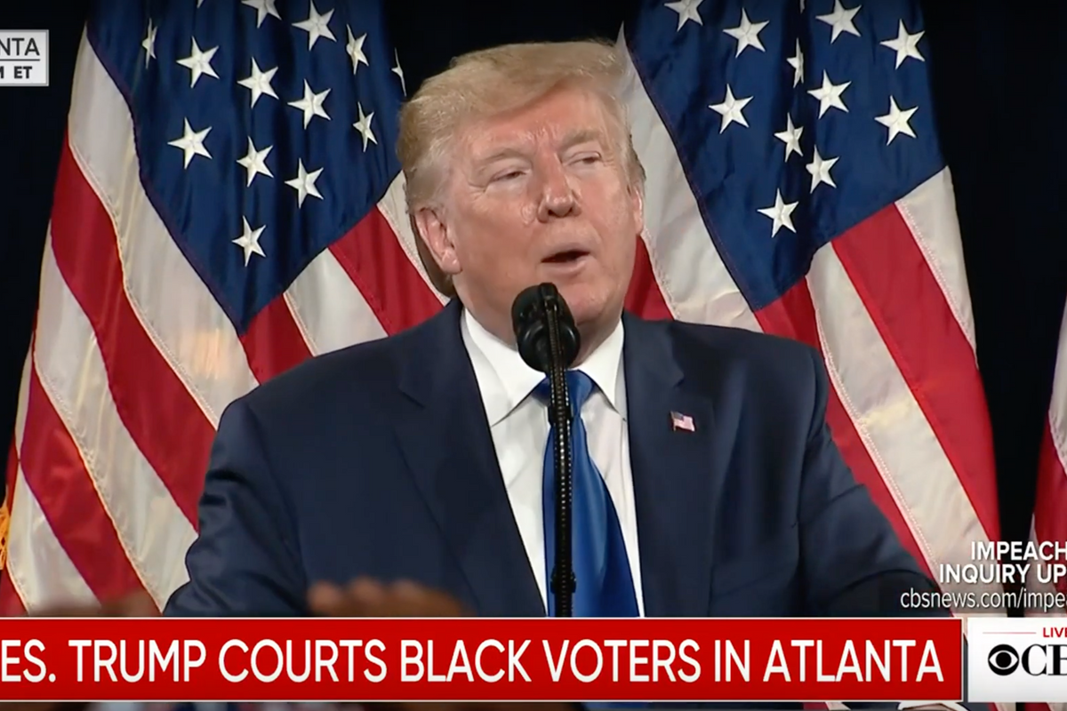 Pro-Trump 'Charity' Just Trying To Buy Black Votes With Non-Metaphorical Money