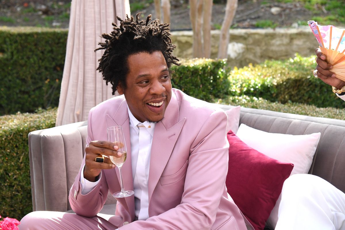 Watch: Jay-Z Argues With Fan About Pink Suit - PAPER Magazine
