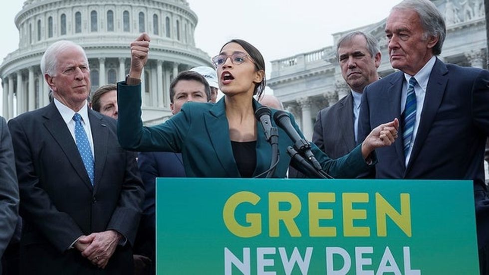 Alexandria Ocasio Cortez Green New Deal