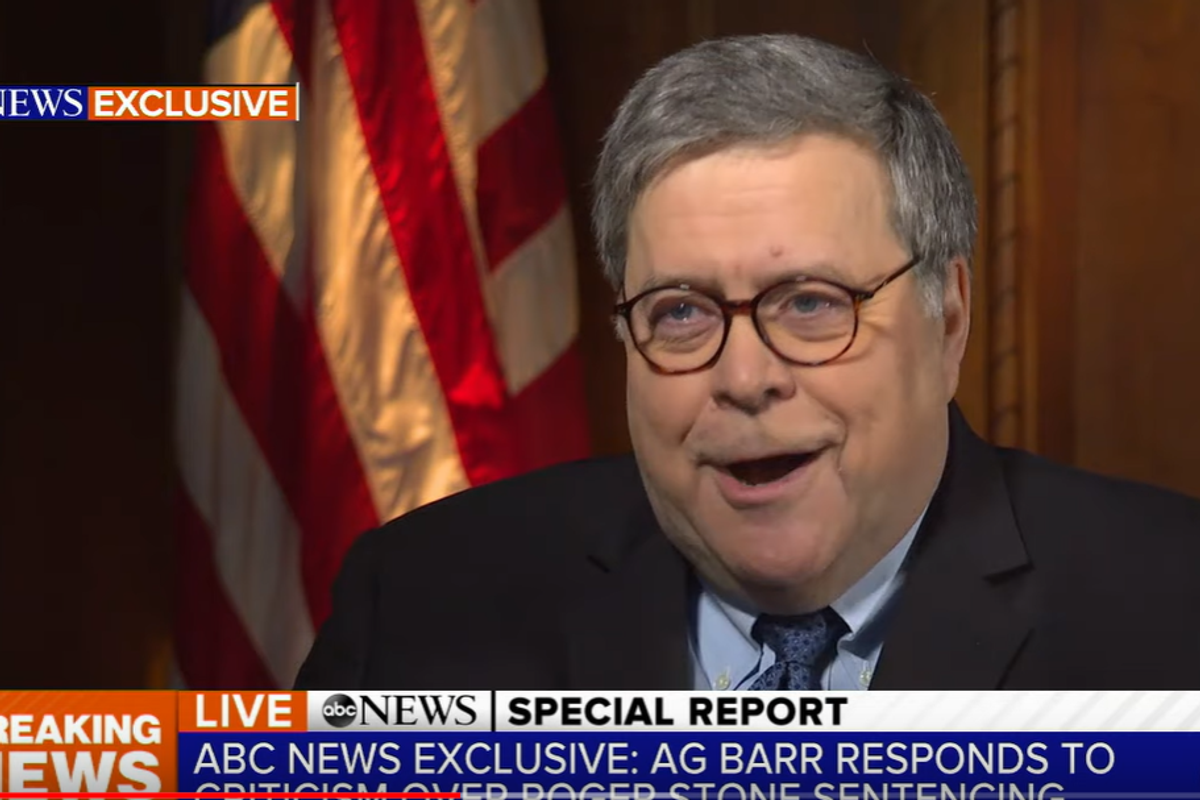 Oh My God, Bill Barr, Fuuuuuuuuuuuck OFFFFFFFFFF