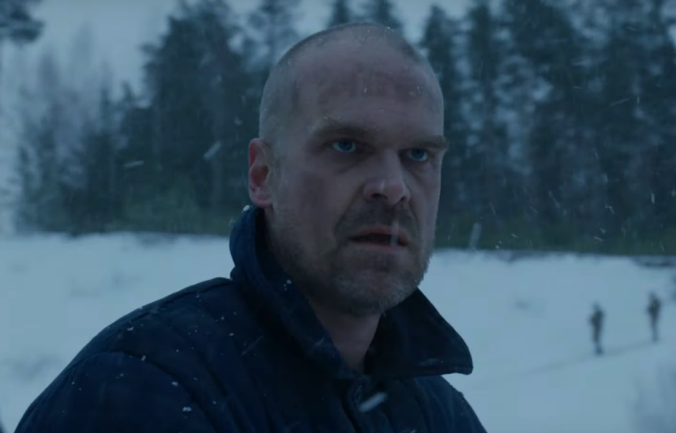 Hopper is Alive And Bald In The 'Stranger Things' Season 4 Teaser