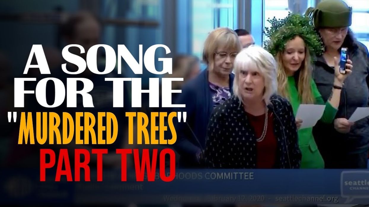Glenn Beck presents a Broadway musical from the Seattle City Council: THE MURDERED TREES, PART II