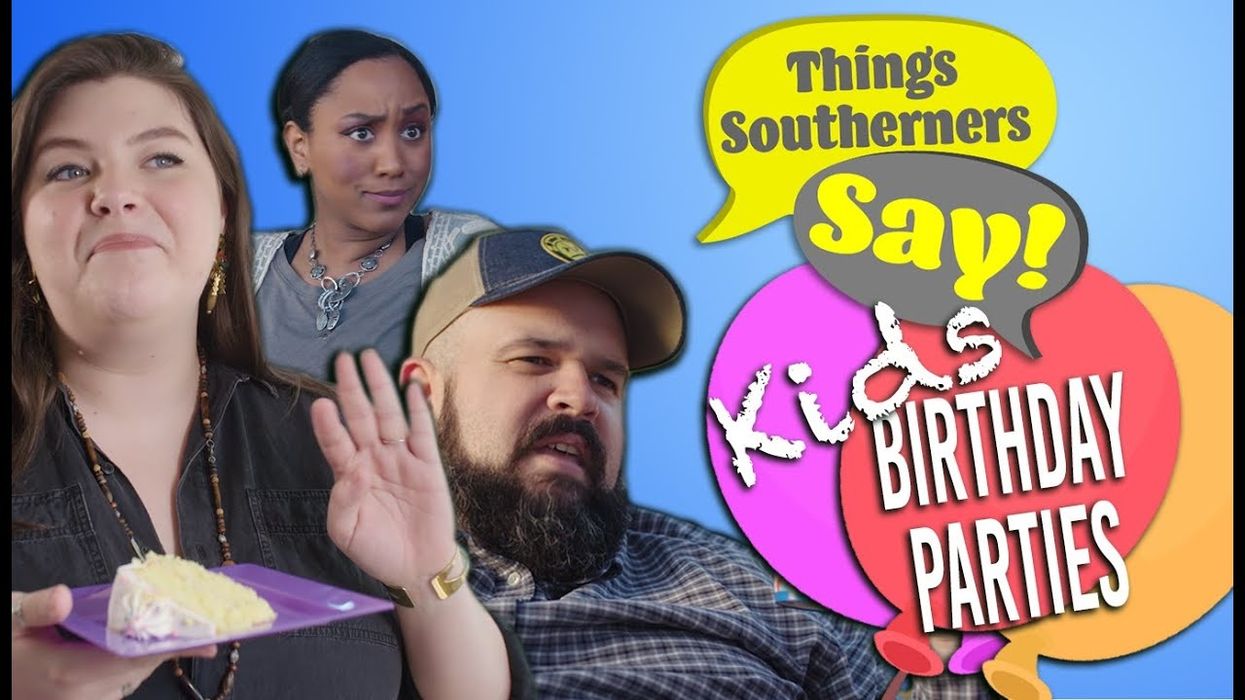 Things Southerners say at kids' birthday parties