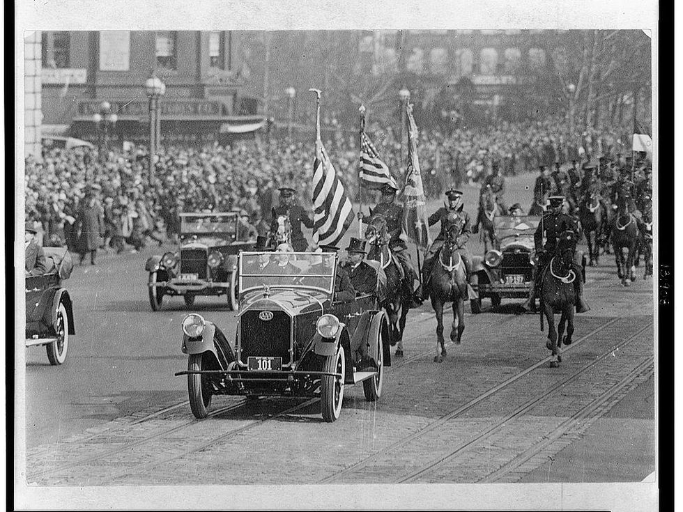 Coolidge inauguration parade 1925