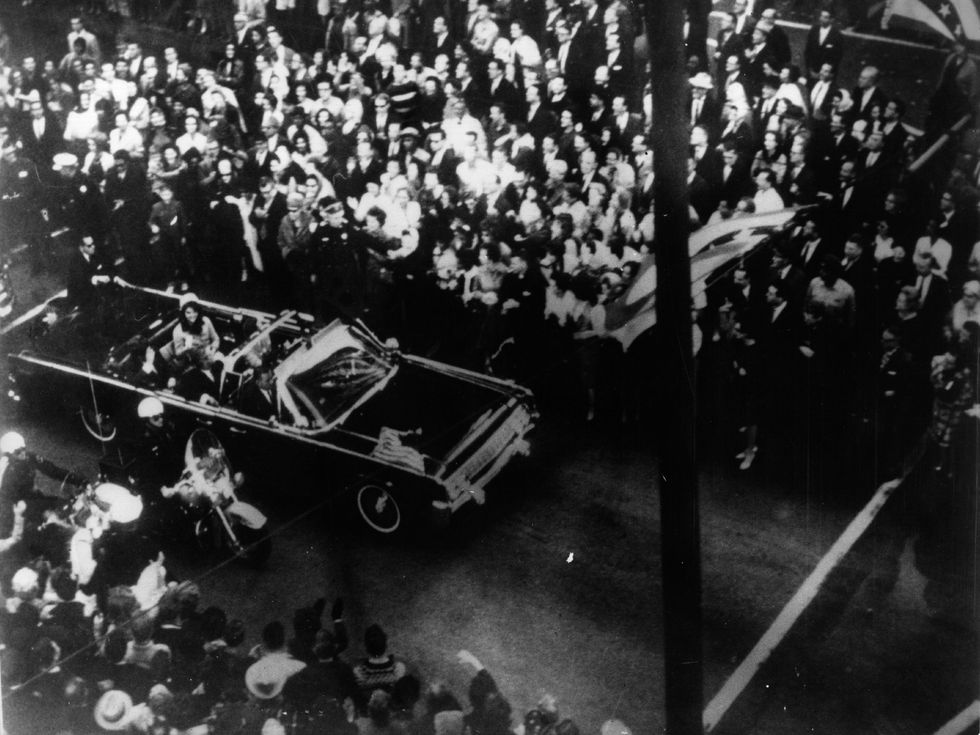 JFK Jackie Kennedy motorcade Dallas assassination