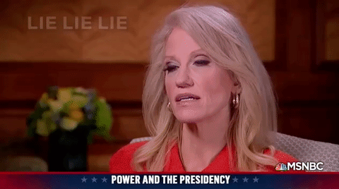 Farewell, Lying Lie-Face Kellyanne Conway, You Won’t Be Missed