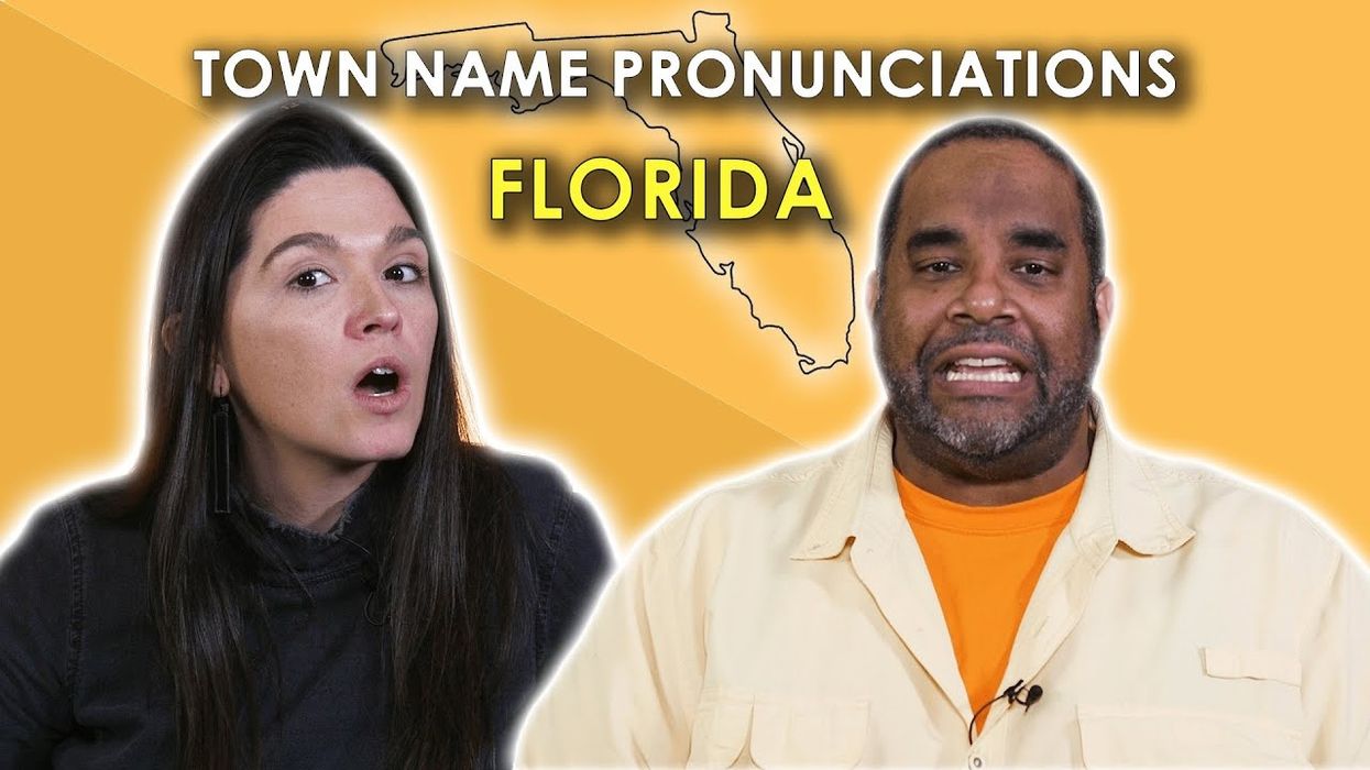 We tried (again) to pronounce Florida town names