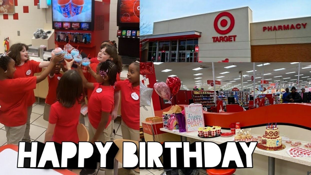 An 8-year-old Georgia girl had her birthday party at Target, and we wish we were invited