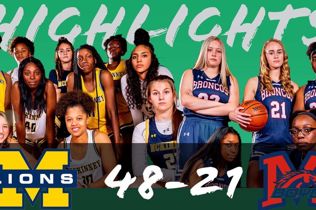 HOOPS HIGHLIGHT: McKinney vs McKinney Boyd - Women