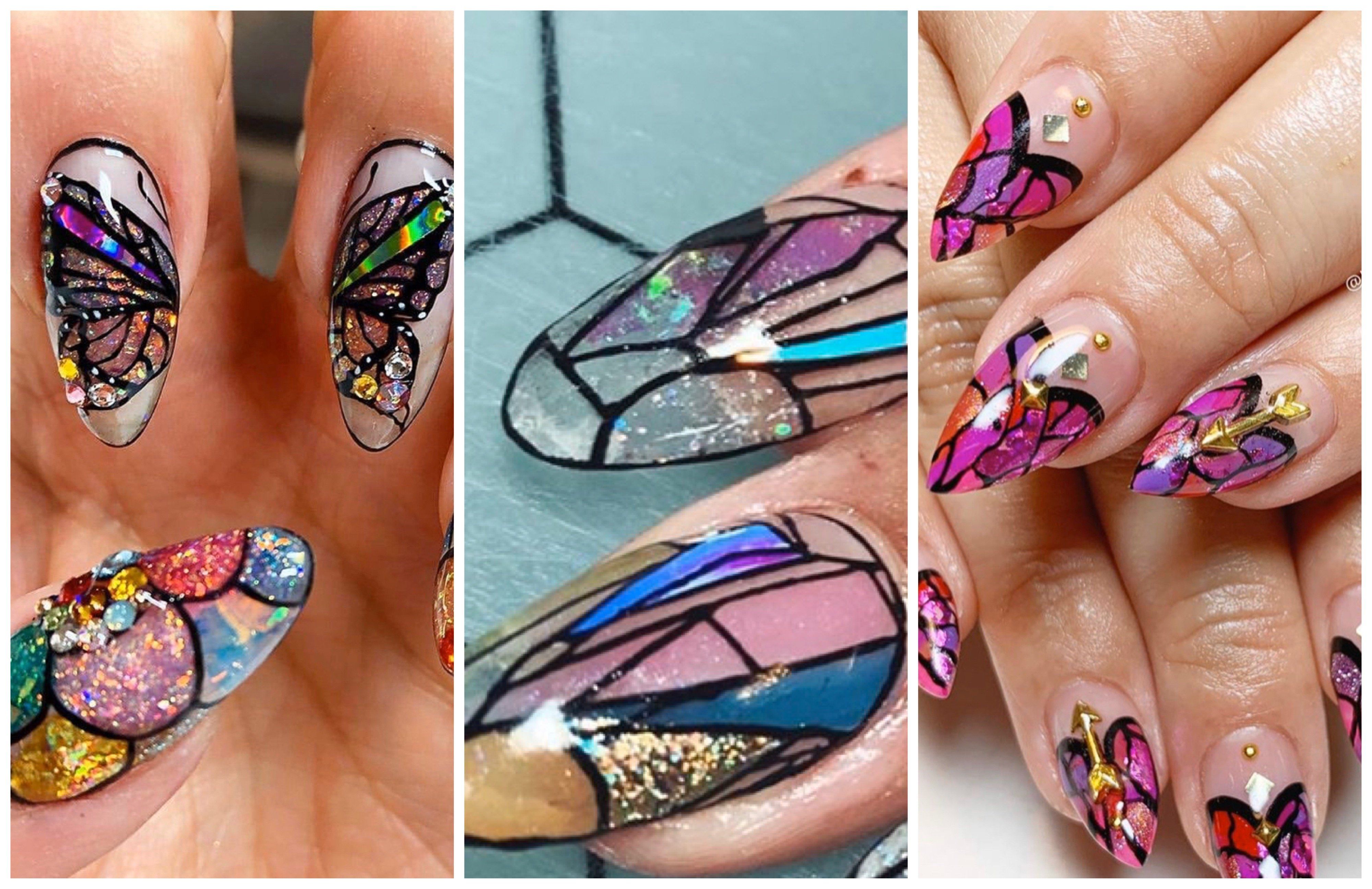 Whats Up Nails - Stained Glass Stencils