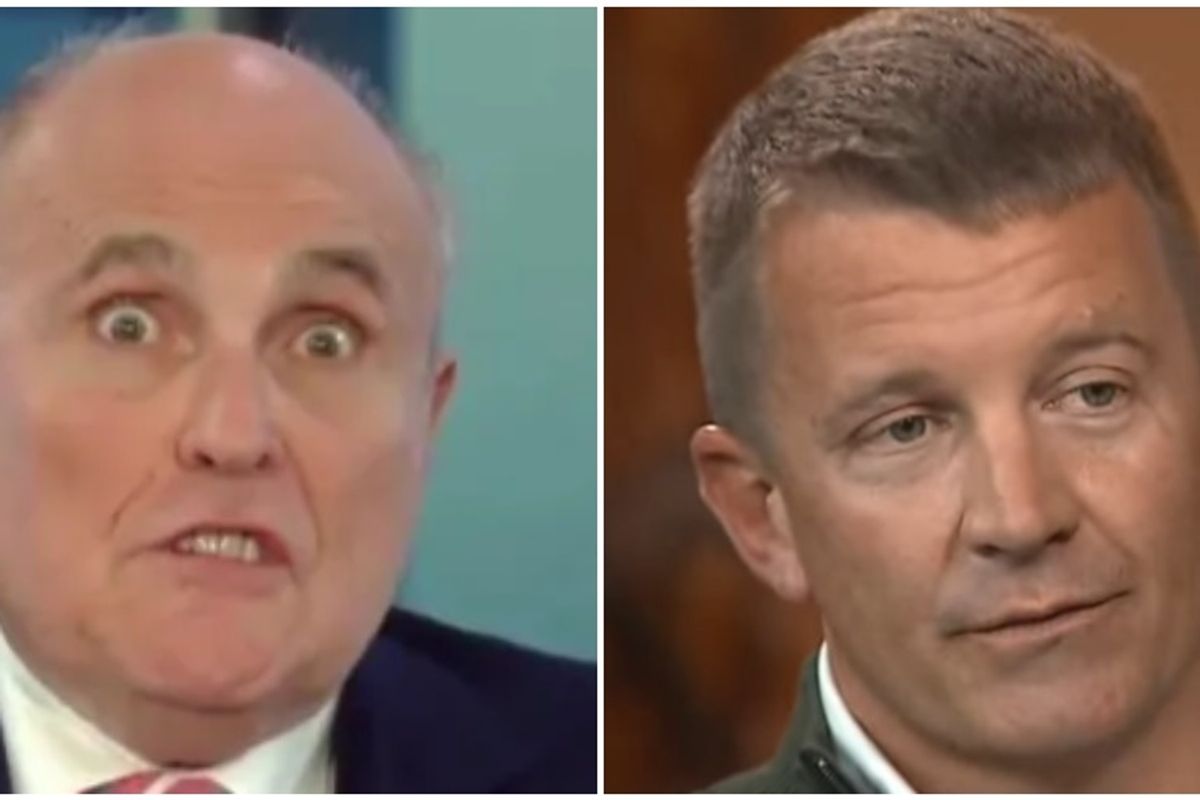 Rudy Giuliani And Erik Prince Still Very Under Investigation, DOJ Leakers Here To Remind You!