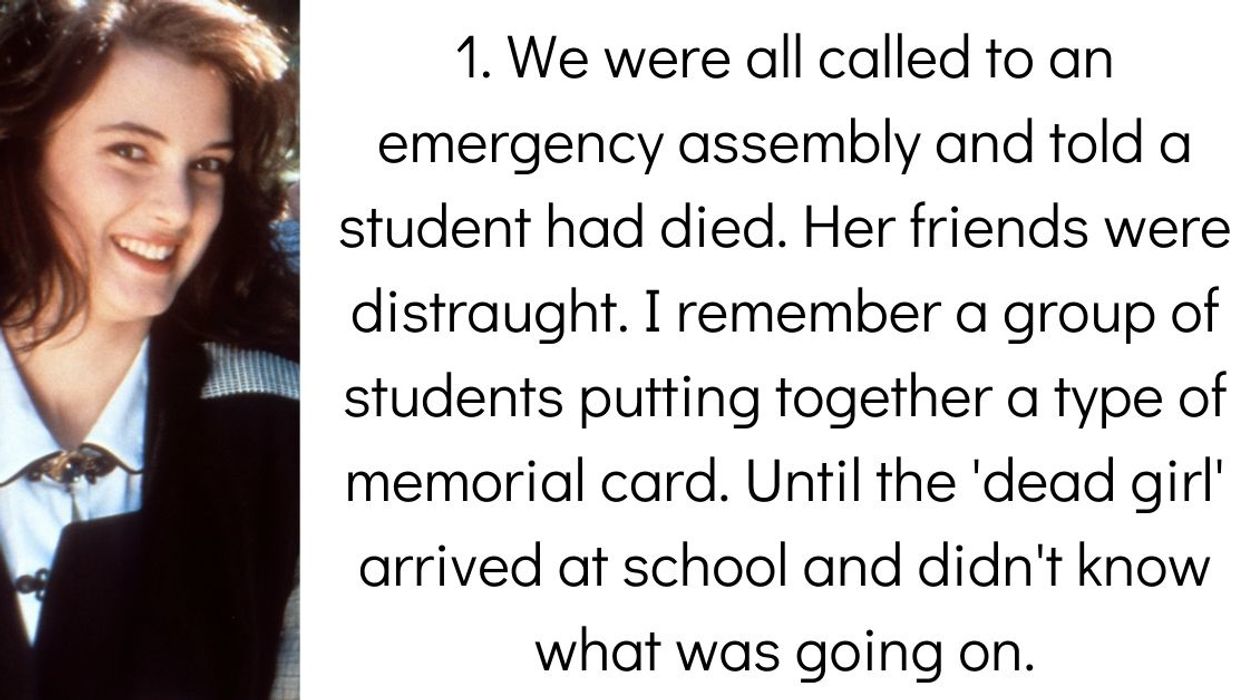 People Break Down 'The Incident' That Happened In High School