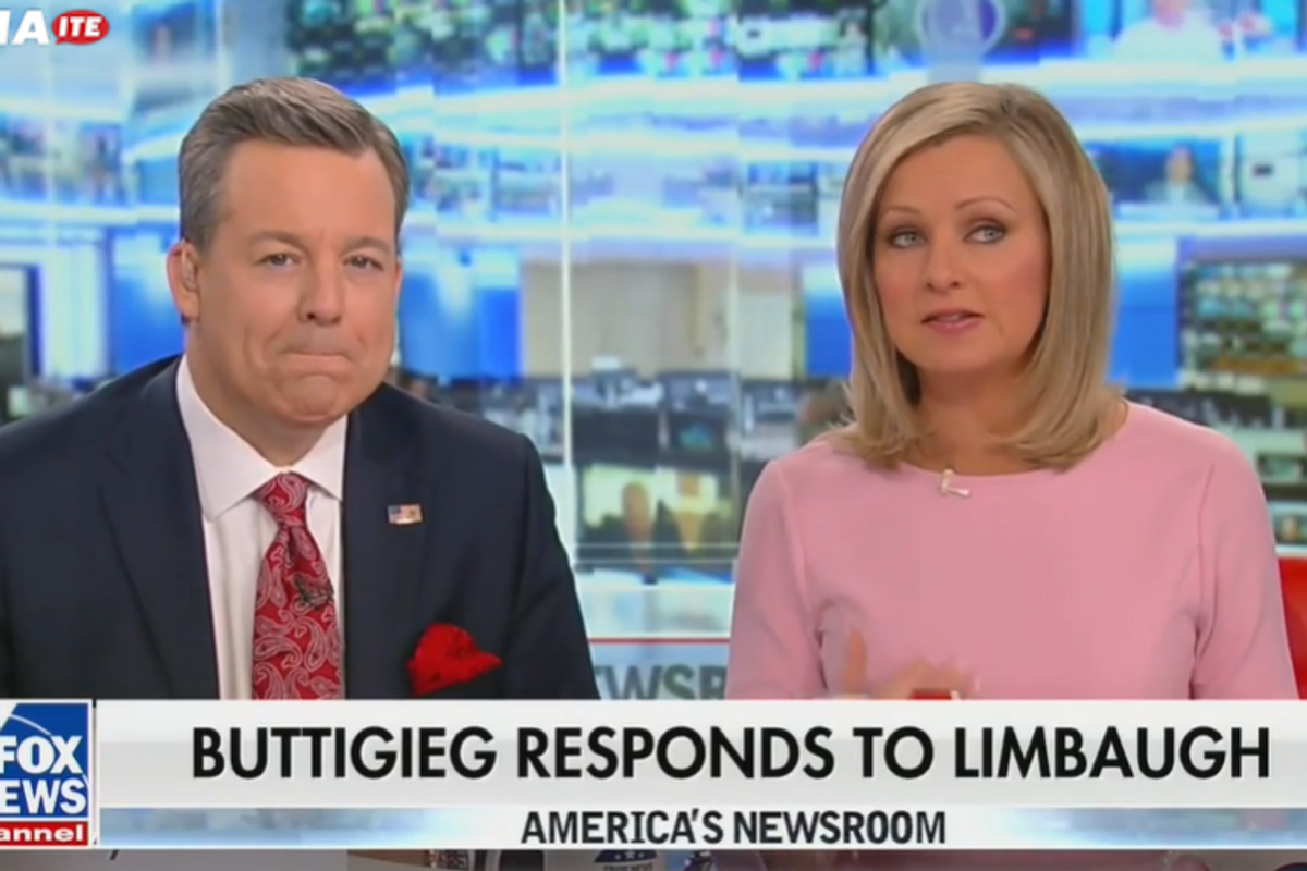 Fox News: Don't Compare Mayor Pete's Marriage To Trump And Rush Limbaugh's Cheaty Slutting, NO FAIR!