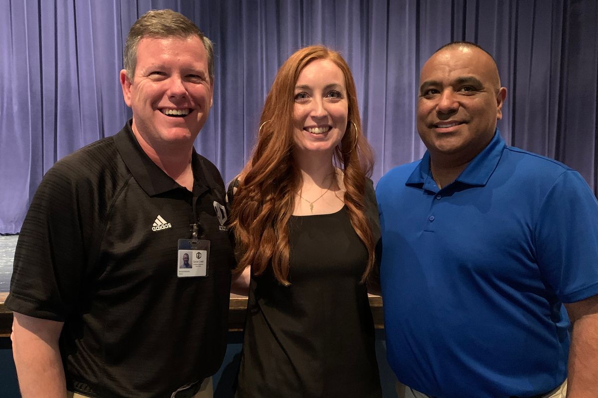 Netflix's "Last Chance U" star Martin speaks to Goose Creek CISD