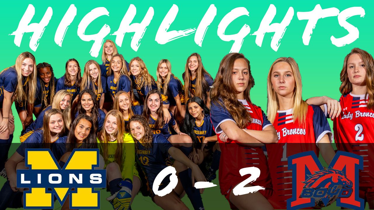HIGHLIGHT: McKinney Boyd vs McKinney Soccer - Women