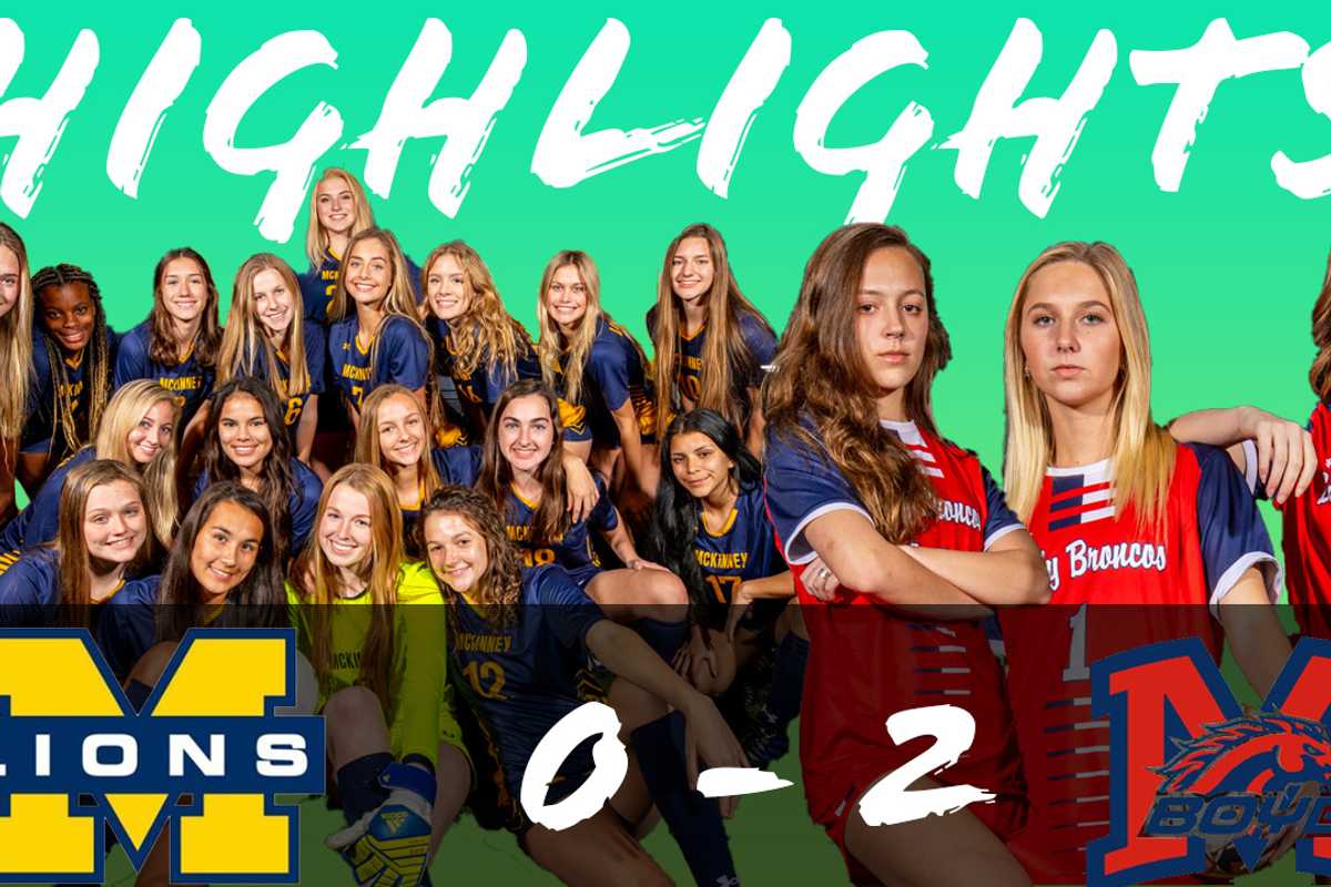 HIGHLIGHT: McKinney Boyd vs McKinney Soccer - Women