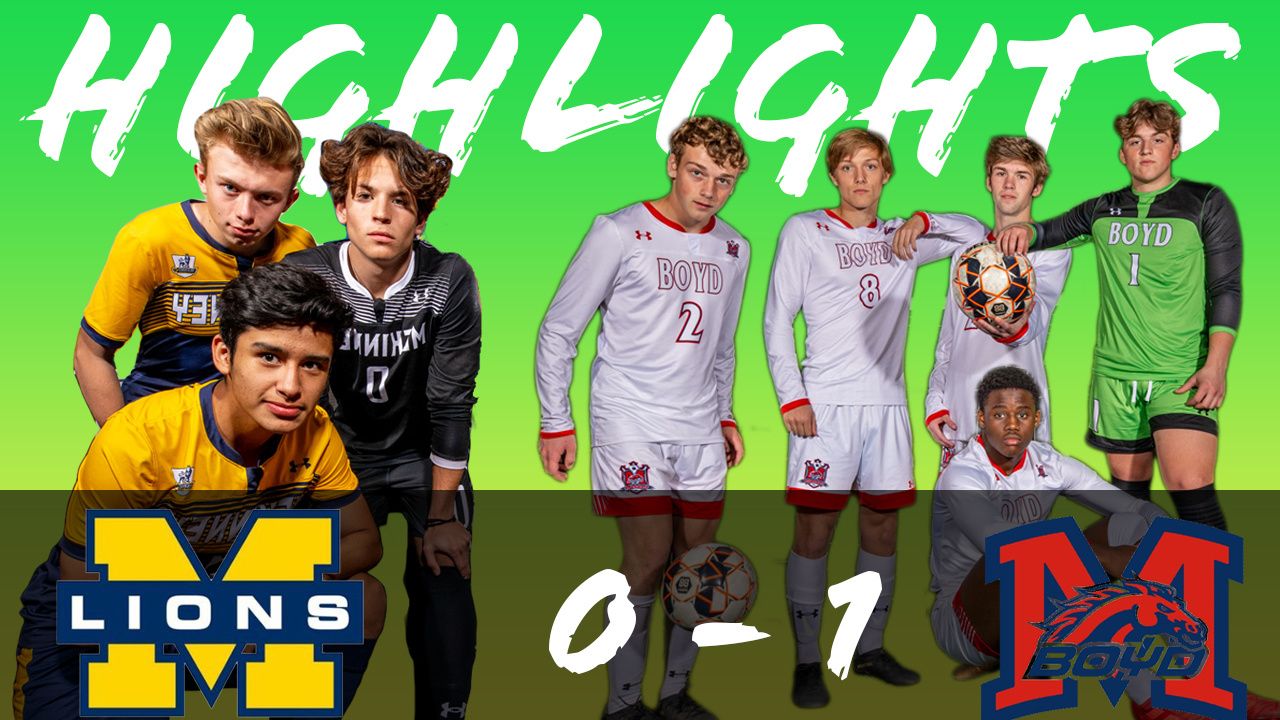 HIGHLIGHT: McKinney vs McKinney Boyd - Soccer - Men