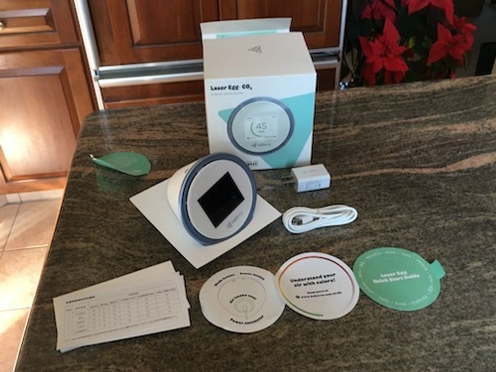 Kaiterra Laser Egg+ CO2 smart air quality monitor review - Gearbrain