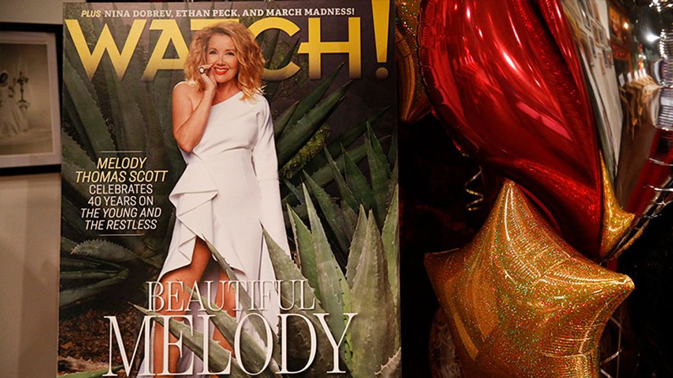 Melody Thomas Scott on the cover of Watch