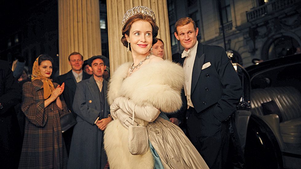 An image from the Netflix show The Crown.