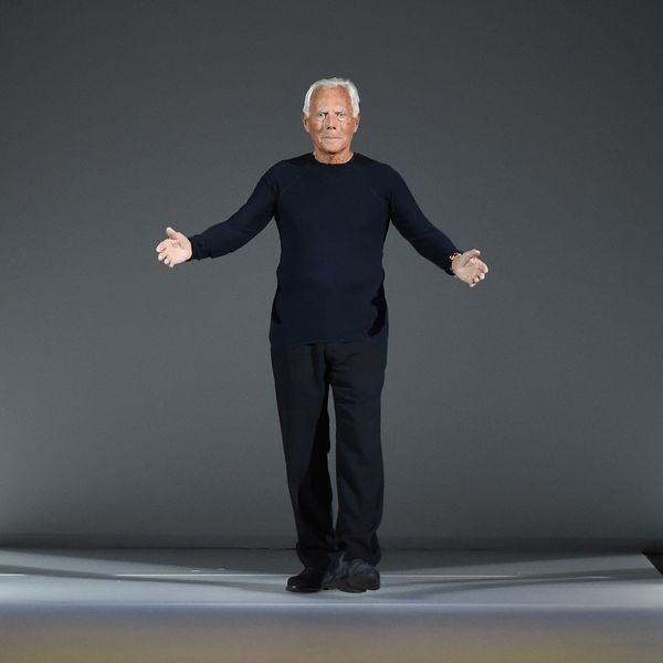 Giorgio Armani Says Women Are Regularly 'Raped' by Designers