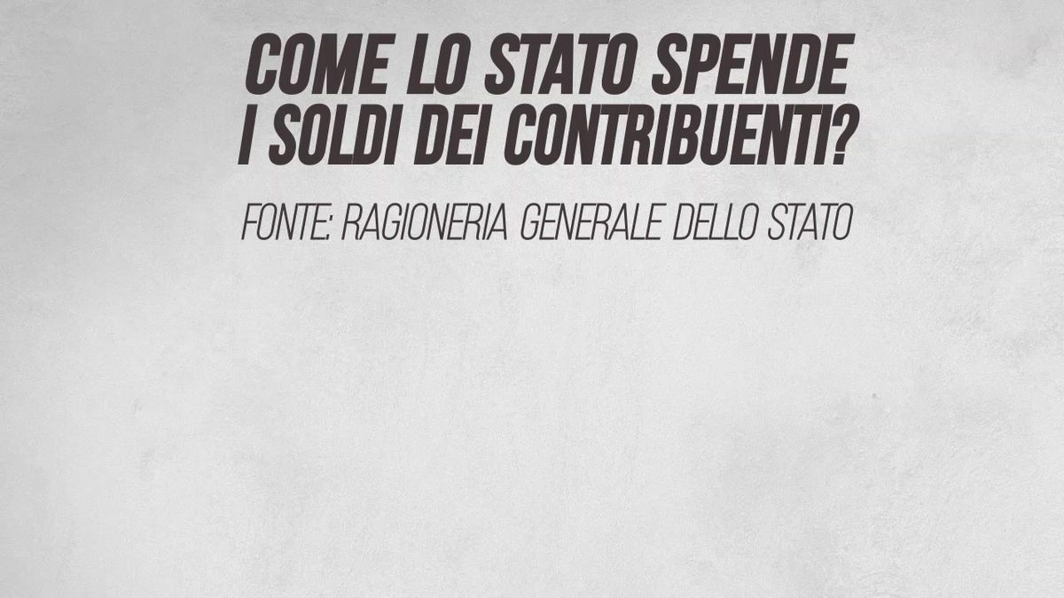 Come lo Stato spende i soldi dei contribuenti